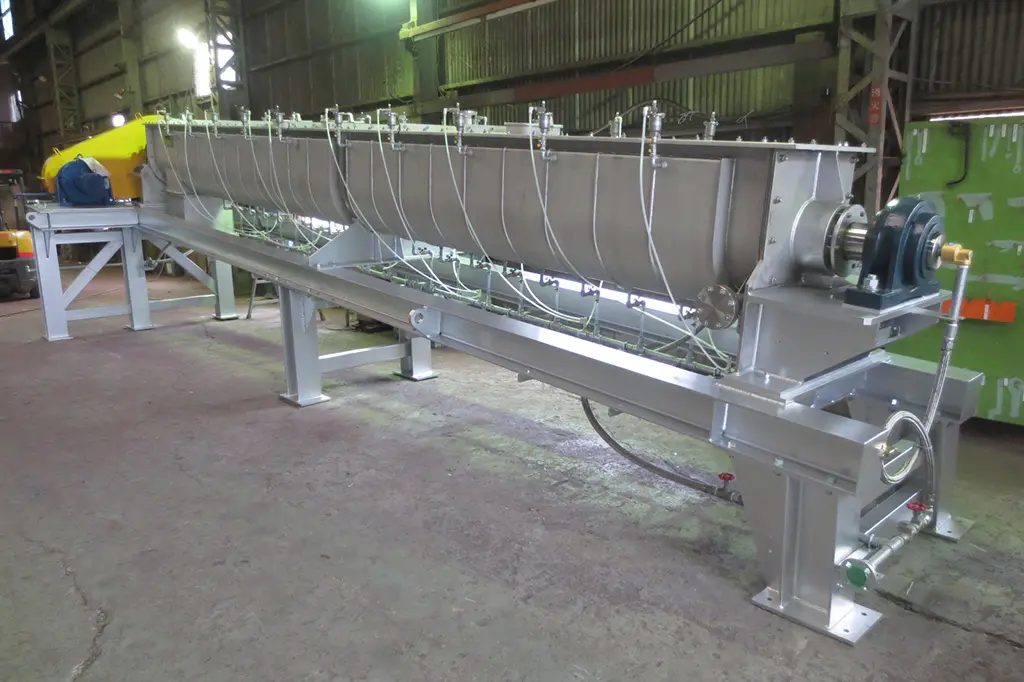 高温物も搬送可能