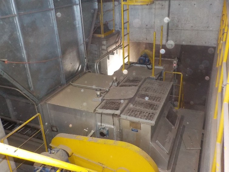 燃料定量フィーダの改修工事